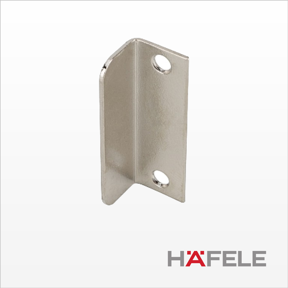 Hafele Strike Plate, Angled, 12 mm (239.41.013)